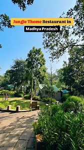 Jungle Theme Restaurant 🏕️🍛🌴 Experience the Wild Side of Dining🔥 Everything you need to know about this restaurant ⬇️ 👉A hidden gem on the highway 👉Indoor-Outdoor seating. 👉Clean and hygienic dining area. 👉Stay options available nearby. 👉Located near Pench National Park 👉Perfect for families, bikers, and groups. 👉Spot birds and animals while dining. 👉Offers Indian, Continental, & regional dishes 👉Scenic views of sunrise and sunset. Follow @wanderhervibe_ for amazing recommendations 