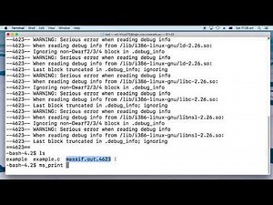 用valgrind查看自己的代码内存使用量
