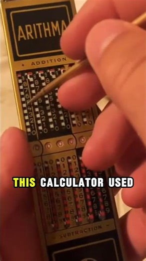 A Calculator From 100 Years Ago