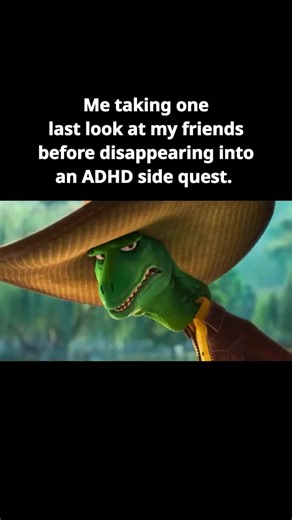 The urge to follow a random thought often feels like a secret mission that only your brain understands in that moment. It is a shared experience to look at your friends and realize you are about to disappear into a world of new information or activities 😂🏃‍♂️✨ How often do you find yourself on a random side quest? Follow @get_inflow for more 💗 ------------------------------------------ ADHD brain? We've got you. Take the first step with the free ADHD Traits Quiz — link in bio 💙 -------------