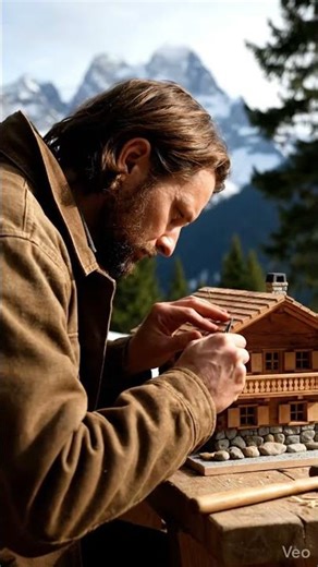 I Built a Tiny Alpine House by Hand