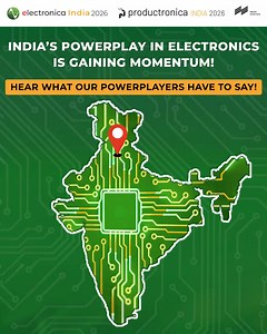 Exhibitors across the electronics ecosystem are already gearing up for electronica India and productronica India 2026. Having participated from the very beginning, many are returning once again—citing the show’s ability to connect them with quality buyers, key decision-makers, and meaningful collaboration opportunities. With editions in Greater Noida and Bengaluru, exhibitors are looking forward to unmatched visibility, deeper regional reach, and the chance to showcase their latest innovations a