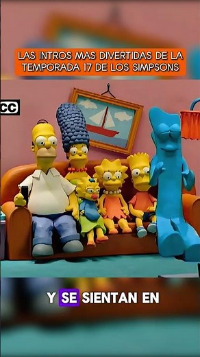 INTROS MAS DIVERTIDAS DE LA TEMPORADA 17 DE LOS SIMPSONS | #shorts #simpsons #cartoon
