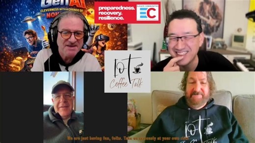 IoT Coffee Talk: Episode 297 - The Era of Scary AI (How to avoid it!) | IoT Coffee Talk