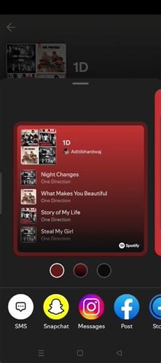 How to share playlist In Spotify to any other app