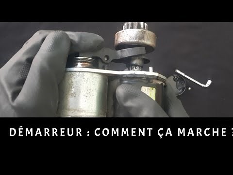 Fonctionnement d'un démarreur, pannes et défauts fréquentes