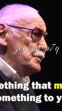 Stan Lee motivation speech dont let idiots talk you out of it
