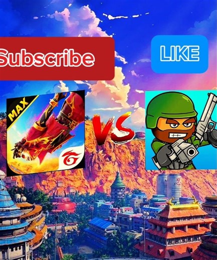 Free Fire 🔥 vs All games for gaming #viral #gaming