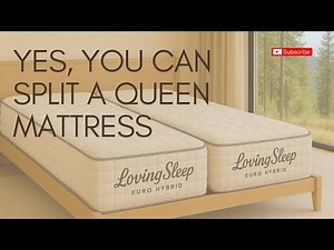 Custom Split Queen Mattress for Adjustable Base — Handcrafted & Delivered