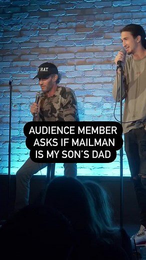 The balls on this guy. Jacob Wolf #joshwolf #jacobwolf #joshwolfcomedy #standup #standupcomedy #fatherson #family #fyp #comedy | Josh Wolf