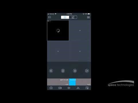 How to Get Liveview Playback and Video Export from Speco One