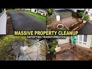 Spring Cleaning! Brilliant Before & After, #asmr, #satisfying, #powerwashing, #beforeandafter,