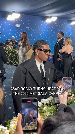 Pretty Boy Flacko has entered the building!!! 📹: #ASAPRocky arrives to the #MetGala | Marie Claire