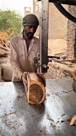 The wood was cut to make a table .#shorts