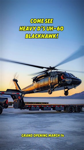 On March 14th, get up close and personal with Heavy D's UH-60 Blackhawk 🚁....Plus, you'll have a chance to win a FREE trailer! 📍 Wasatch Trailer Sales – Hurricane location 🕘 9:00 AM – 3:00 PM Don't miss this one-of-a-kind event—come check it out! #WasatchTrailerSales #HeavyD #Blackhawk #UH60 #HurricaneUT #TrailerGiveaway #GrandEvent #CommunityEvent #GetRolling