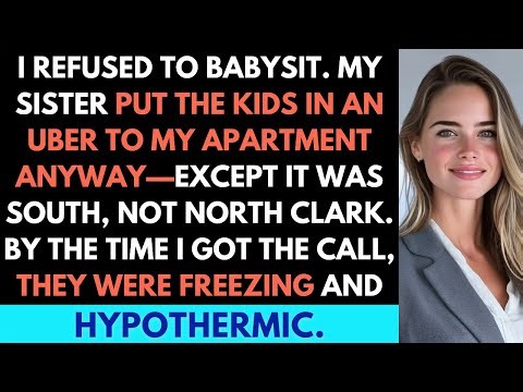 I said NO To Babysitting My Sister's Kids. Then She Put Them In An Uber To My Place—Except It Was...