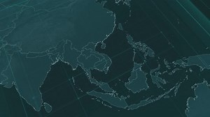 Zoom in to the map of Vietnam.