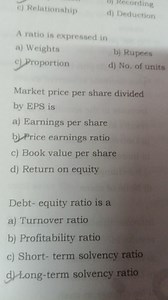 Here are three multiple-choice questions:A ratio is expressed... | Filo