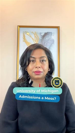 College Admissions Experts • Ruchi S Kothari | The University of Michigan's 2025 cycle is officially "messy." 📉 With a record-breaking 109,000+ applications (an 11% jump!), UMich is... | Instagram