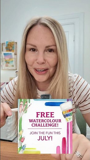 FREE WATERCOLOUR CHALLENGE! You don’t want to miss it!