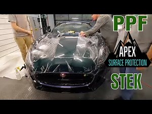How to Apply PPF Paint Protection Film (STEK DYNOshield) Protecting My Jaguar F~Type R!!