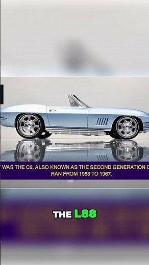 C2 Corvette L88: The POWERHOUSE Second-Generation!