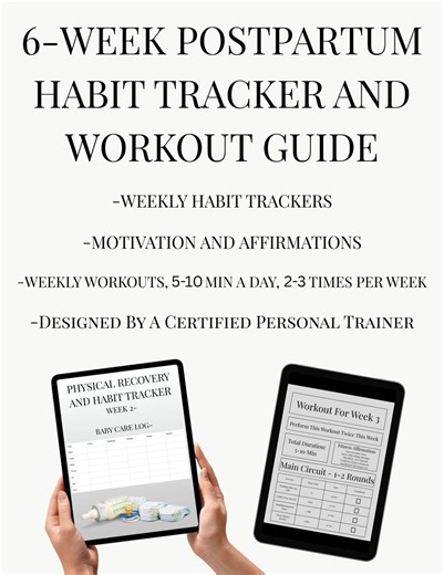 Postpartum Planner Baby Tracker Printable Postpartum Fitness New Mom Journal Baby Log Book Motherhood Journal New Mom Survival Kit - Etsy