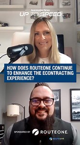 275K views | Host Emma Hancock speaks with RouteOne LLC's Director of OEM Strategy & Key Accounts, Alexander Mandeville, as he breaks down how eContracting is streamlining the deal process, improving cash flow, and why having the right lender connections makes all the difference. #sponsored | Automotive News | Facebook
