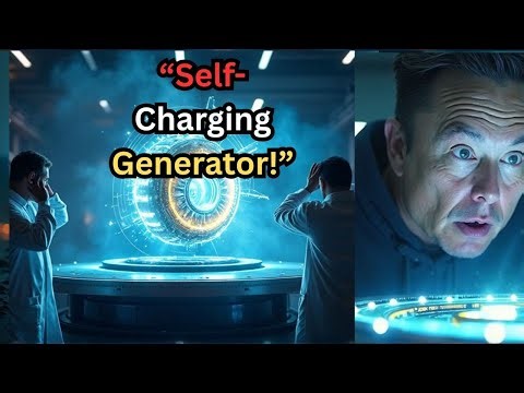 “World’s First Self-Charging Generator Unveiled — U.S. Scientists Stunned!”