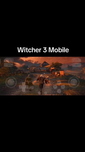 Witcher 3 Mobile: Gameplay on Android Emulator