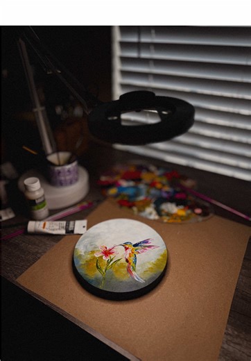 Hummingbird Painting: A Journey of Art and Color