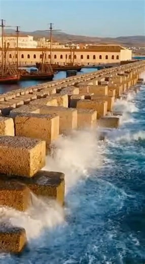Roman Port Breakwater Structures: Millennia-Lasting Wave Protection Technology