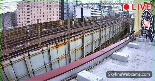 【LIVE】 Kamera na żywo Osaka - Tokaido Shinkansen | SkylineWebcams