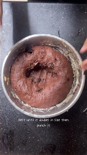 Eggless whole wheat chocolate milk bread