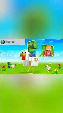 How To Live In A Chicken Jockey? | Minecraft Marketplace | Showcase Short