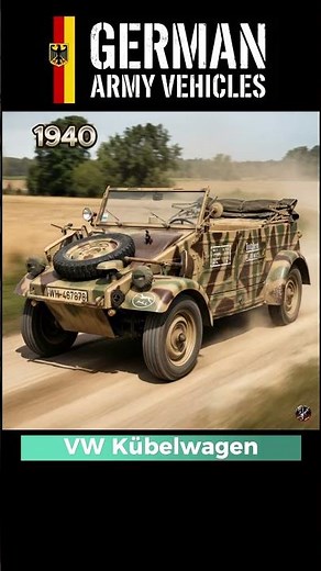 German Army Light Military Vehicles Evolution (1929–2025)