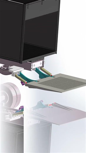 Automated loading and unloading#mechanism #3dprinting #machine#simulation#solidworks