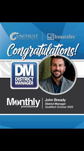 UniTrust Financial Group on Instagram: "Leadership isn’t given — it’s earned. Congratulations to all the agents who stepped into new manager roles this September at UniTrust Financial Group. Every promotion represents growth, belief, and the commitment to lead from the front. You’ve proven what’s possible when consistency meets skill and culture, and this next chapter is just getting started! #UniTrust #Leadership #Congratulations"