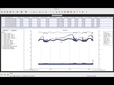 How to easily export data files as XLS, CSV or TXT files in HOBOware