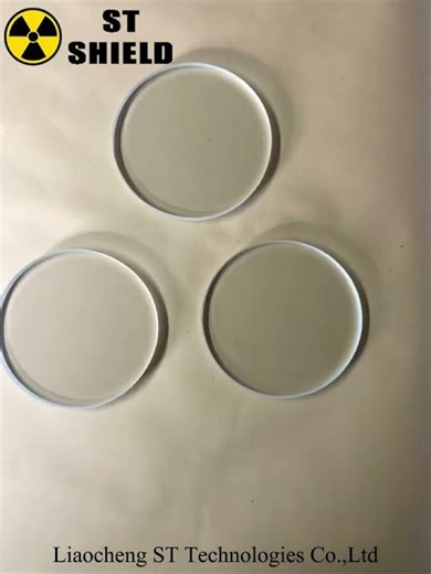 Good transparency 2mmpb Lead glass radiation shielding glass X-ray lead glass