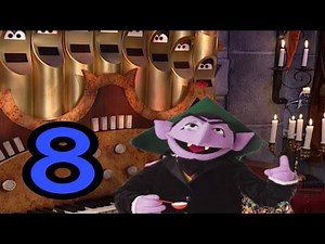 Sesame Street The Counts Number Of The Day 8 ( Pipe Organ Dub )
