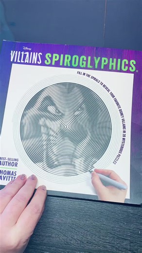 Disney Villains Spiroglyphics Coloring Book | Cayla's Toy Review