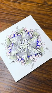 83K views · 1K reactions | Calm Your Mind With Zentangle Pattern | Drawing Tutorial For Beginners #zentangle #doodle #zendoodle #mindfulart #easyart | Easy Art | Facebook