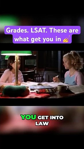 What Really Gets You Into Law School 🎓
