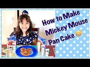 How to make Mickey Mouse Pancake - by Tasha
