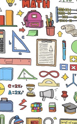 Stationery Pal Original Stickers - Mathematics