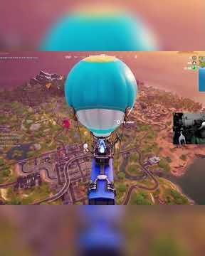 Epic Fortnite Jump: From Bus to Battle! #shorts