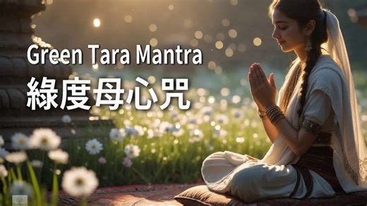 ✨绿度母心咒｜最温柔的能量补给、消除障碍、身心自在Green Tara Mantra