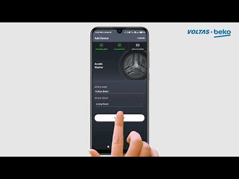Voltas Beko: How to set up Home Whiz feature