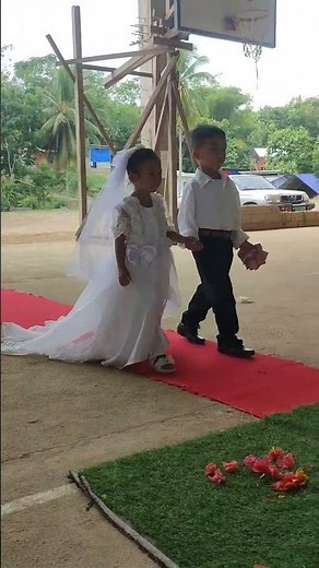 LITTLE BRIDE AND GROOM/ WEDDING IN THE PROVINCE
